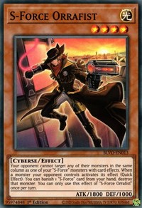 S-Force Orrafist [BLVO-EN013] Super Rare | Mega City Incorporated