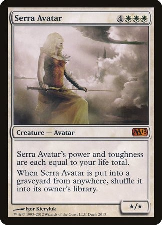 Serra Avatar [Duels of the Planeswalkers Promos 2012] | Mega City Incorporated