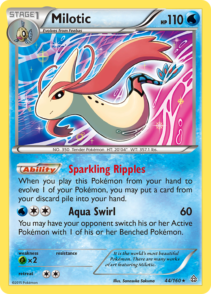 Milotic (44/160) [XY: Primal Clash] | Mega City Incorporated