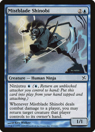 Mistblade Shinobi [Betrayers of Kamigawa] | Mega City Incorporated