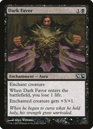 Dark Favor [Magic 2014] | Mega City Incorporated