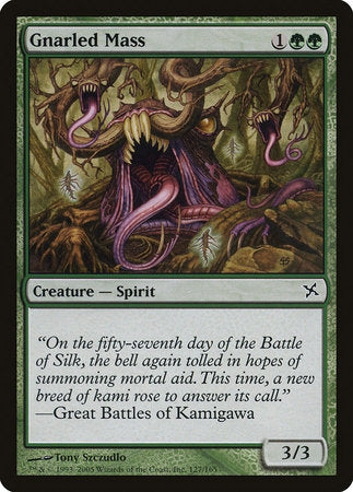 Gnarled Mass [Betrayers of Kamigawa] | Mega City Incorporated