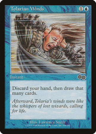 Tolarian Winds [Urza's Saga] | Mega City Incorporated