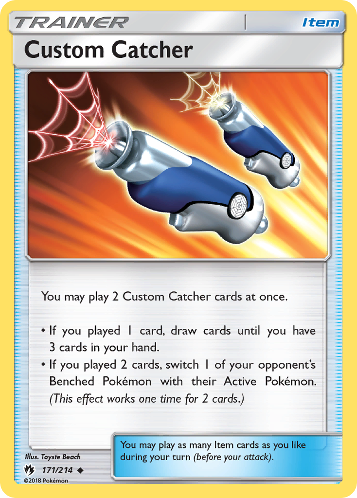 Custom Catcher (171/214) [Sun & Moon: Lost Thunder] | Mega City Incorporated