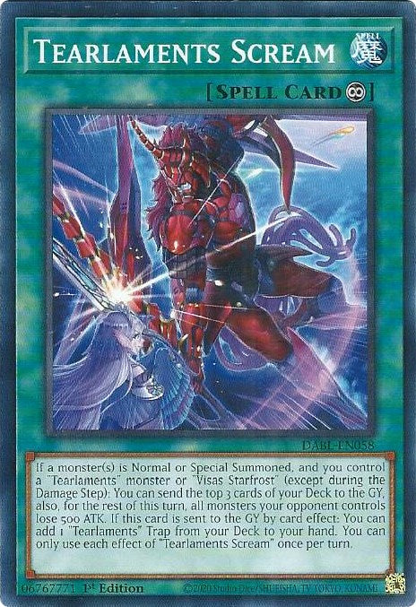 Tearlaments Scream [DABL-EN058] Common | Mega City Incorporated