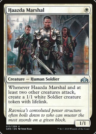 Haazda Marshal [Guilds of Ravnica] | Mega City Incorporated