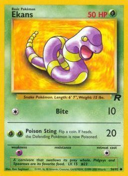 Ekans (56/82) [Team Rocket Unlimited] | Mega City Incorporated