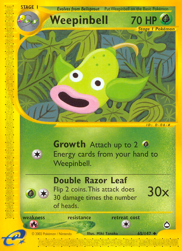 Weepinbell (65/147) [Aquapolis] | Mega City Incorporated