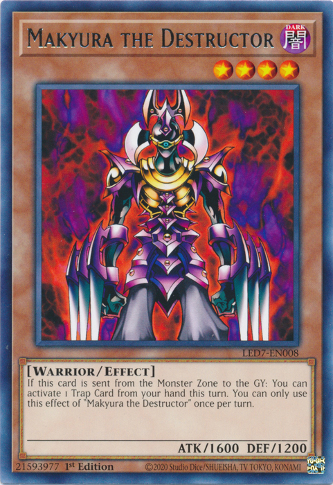 Makyura the Destructor [LED7-EN008] Rare | Mega City Incorporated