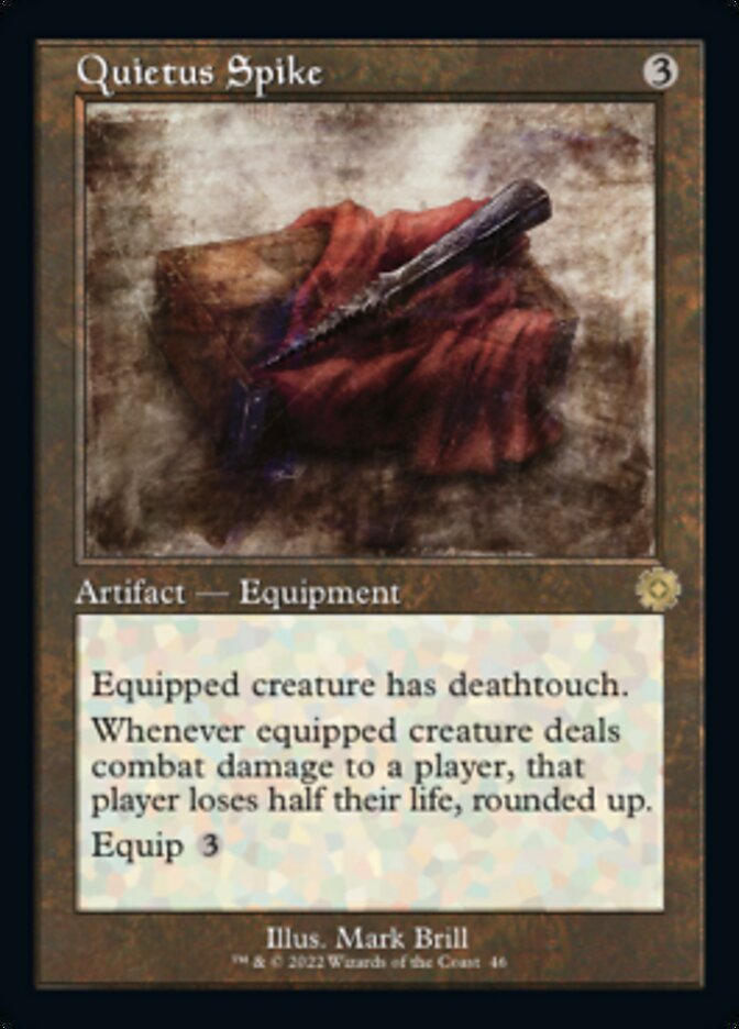 Quietus Spike (Retro) [The Brothers' War Retro Artifacts] | Mega City Incorporated