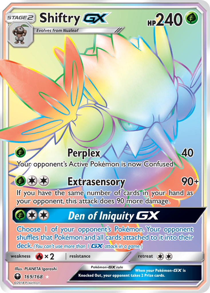 Shiftry GX (169/168) [Sun & Moon: Celestial Storm] | Mega City Incorporated