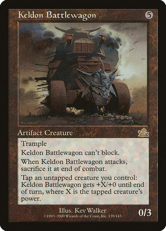 Keldon Battlewagon [Prophecy] | Mega City Incorporated