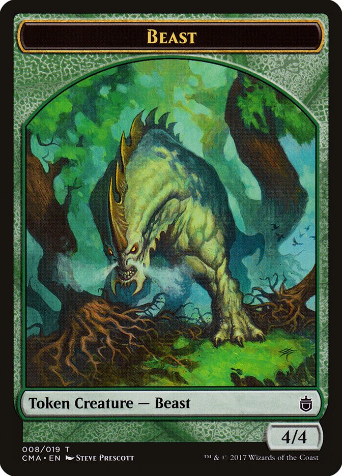 Beast (008/019) [Commander Anthology Tokens] | Mega City Incorporated