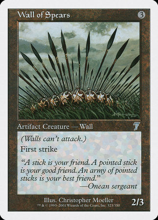 Wall of Spears [Seventh Edition] | Mega City Incorporated