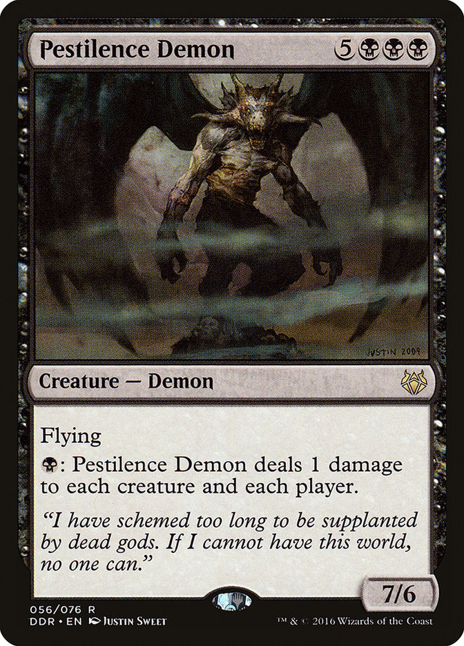 Pestilence Demon [Duel Decks: Nissa vs. Ob Nixilis] | Mega City Incorporated