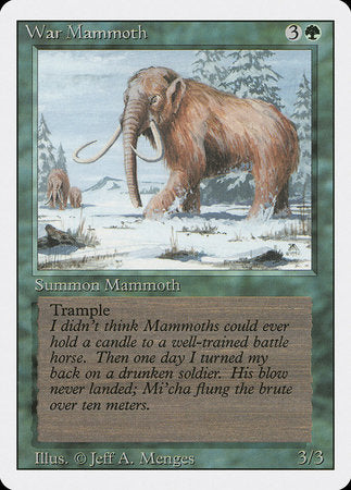 War Mammoth [Revised Edition] | Mega City Incorporated