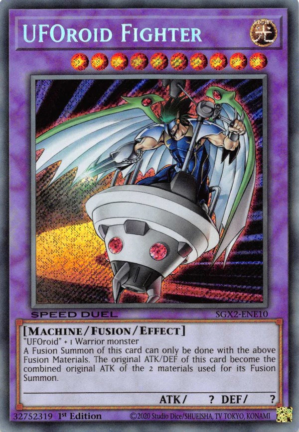 UFOroid Fighter [SGX2-ENE10] Secret Rare | Mega City Incorporated