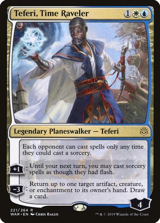 Teferi, Time Raveler [War of the Spark] | Mega City Incorporated