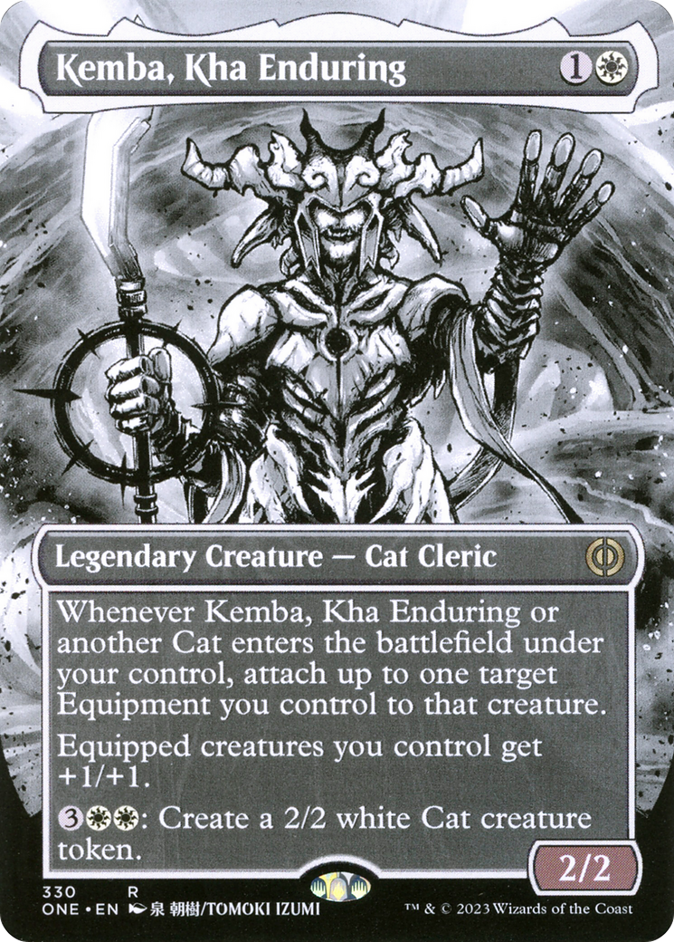 Kemba, Kha Enduring (Borderless Manga) [Phyrexia: All Will Be One] | Mega City Incorporated