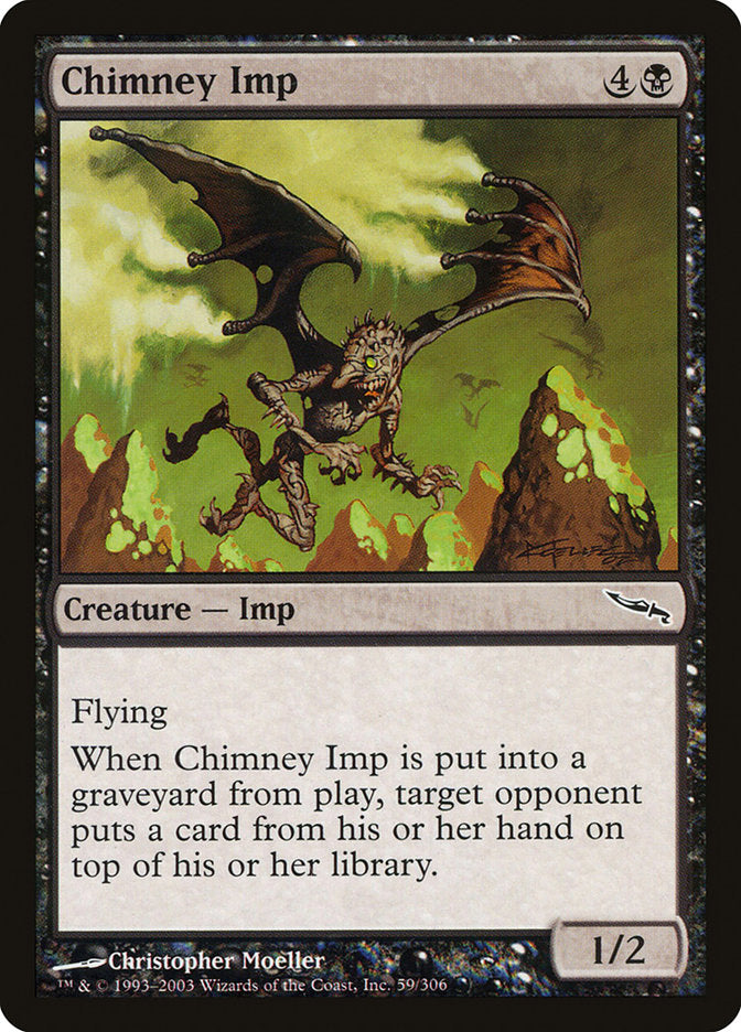 Chimney Imp [Mirrodin] | Mega City Incorporated