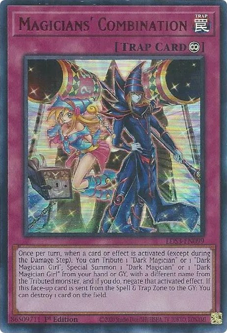 Magicians' Combination (Red) [LDS3-EN099] Ultra Rare | Mega City Incorporated