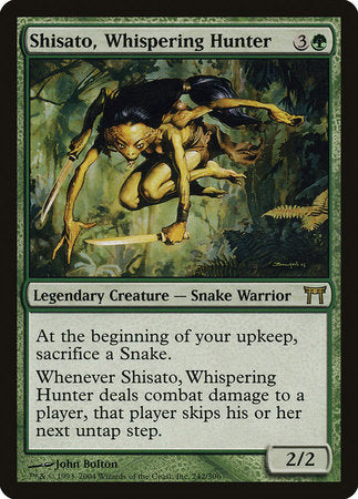 Shisato, Whispering Hunter [Champions of Kamigawa] | Mega City Incorporated