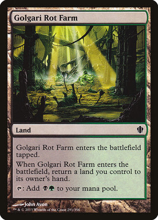 Golgari Rot Farm [Commander 2013] | Mega City Incorporated