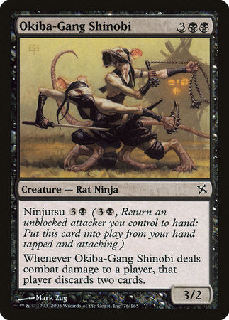 Okiba-Gang Shinobi [Betrayers of Kamigawa] | Mega City Incorporated