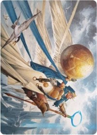 Linvala, Shield of Sea Gate Art Card [Zendikar Rising Art Series] | Mega City Incorporated