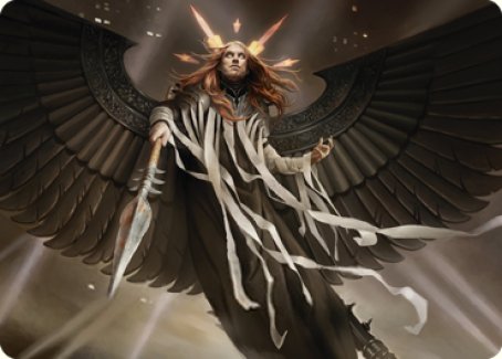 Angel of Suffering Art Card [Streets of New Capenna Art Series] | Mega City Incorporated