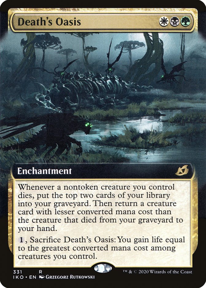 Death's Oasis (Extended Art) [Ikoria: Lair of Behemoths] | Mega City Incorporated