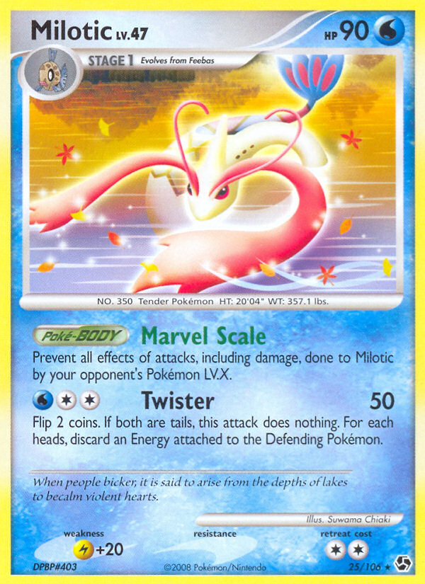 Milotic (25/106) [Diamond & Pearl: Great Encounters] | Mega City Incorporated