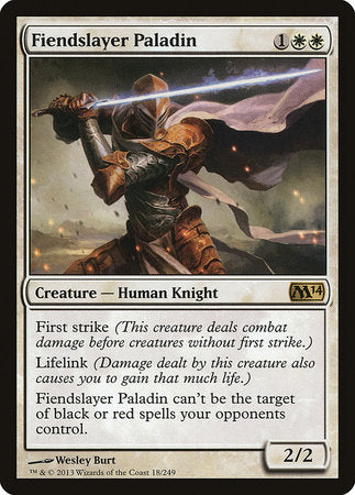 Fiendslayer Paladin [Magic 2014] | Mega City Incorporated