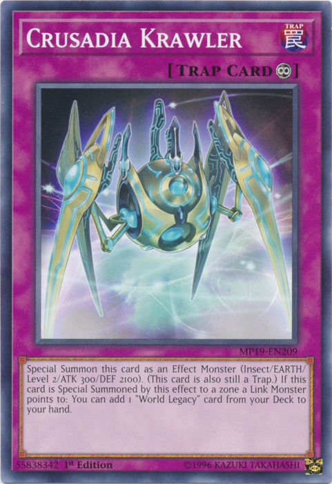 Crusadia Krawler [MP19-EN209] Common | Mega City Incorporated