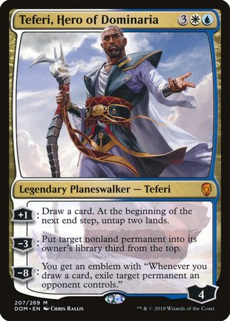 Teferi, Hero of Dominaria [Dominaria] | Mega City Incorporated