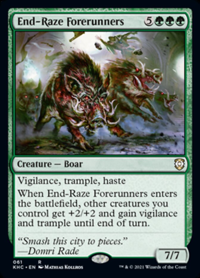 End-Raze Forerunners [Kaldheim Commander] | Mega City Incorporated