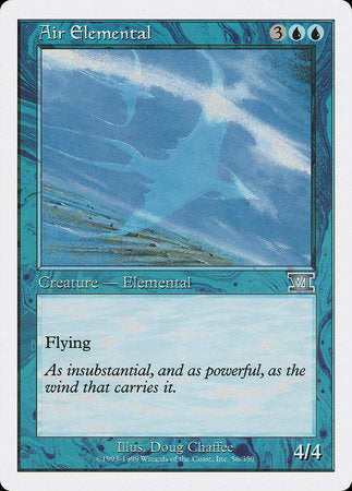 Air Elemental [Classic Sixth Edition] | Mega City Incorporated