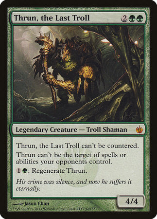 Thrun, the Last Troll [Mirrodin Besieged] | Mega City Incorporated