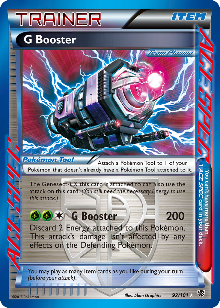 G Booster (92/101) [Black & White: Plasma Blast] | Mega City Incorporated