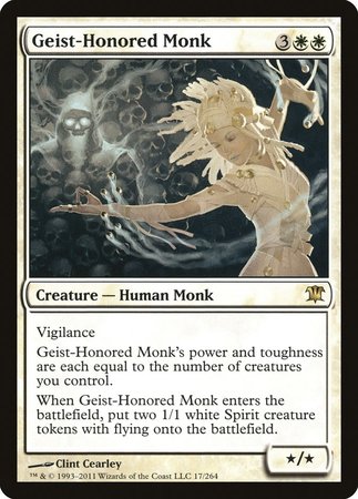 Geist-Honored Monk [Innistrad] | Mega City Incorporated