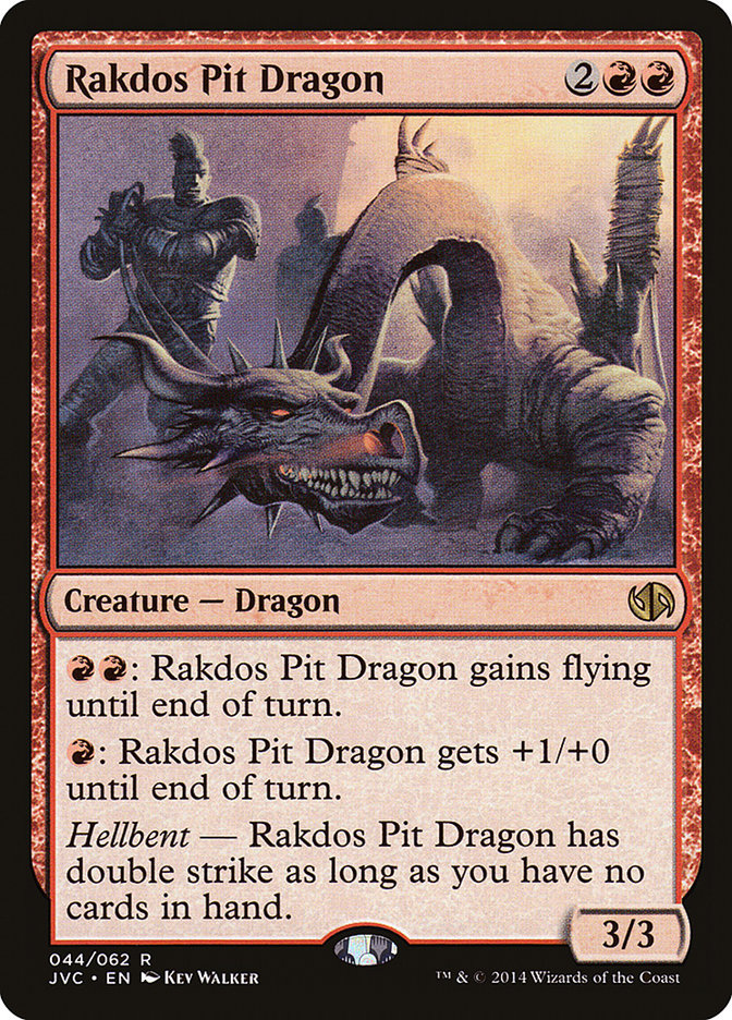 Rakdos Pit Dragon [Duel Decks Anthology] | Mega City Incorporated