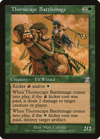 Thornscape Battlemage [Time Spiral Timeshifted] | Mega City Incorporated