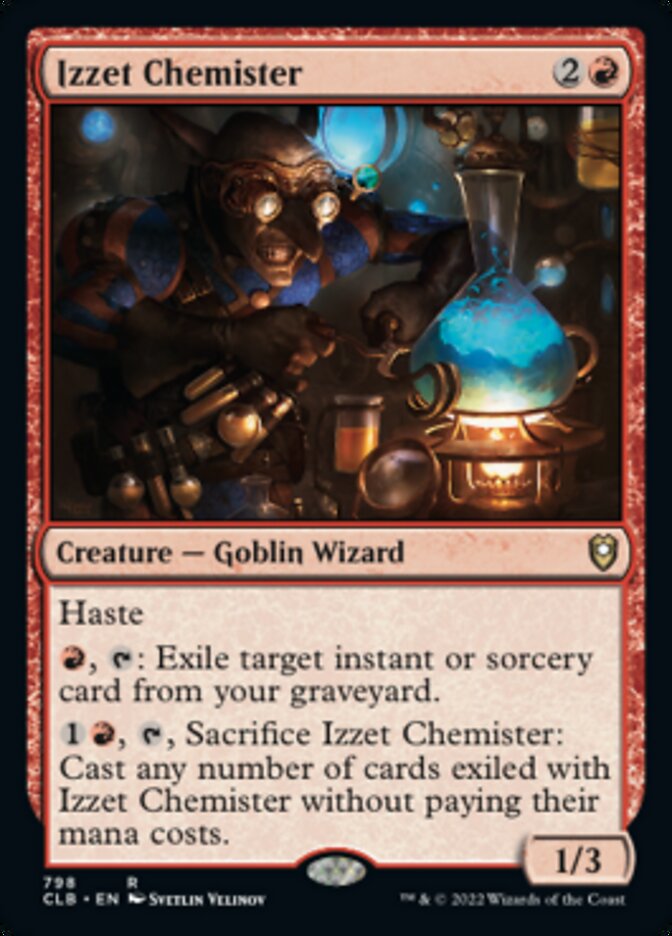 Izzet Chemister [Commander Legends: Battle for Baldur's Gate] | Mega City Incorporated