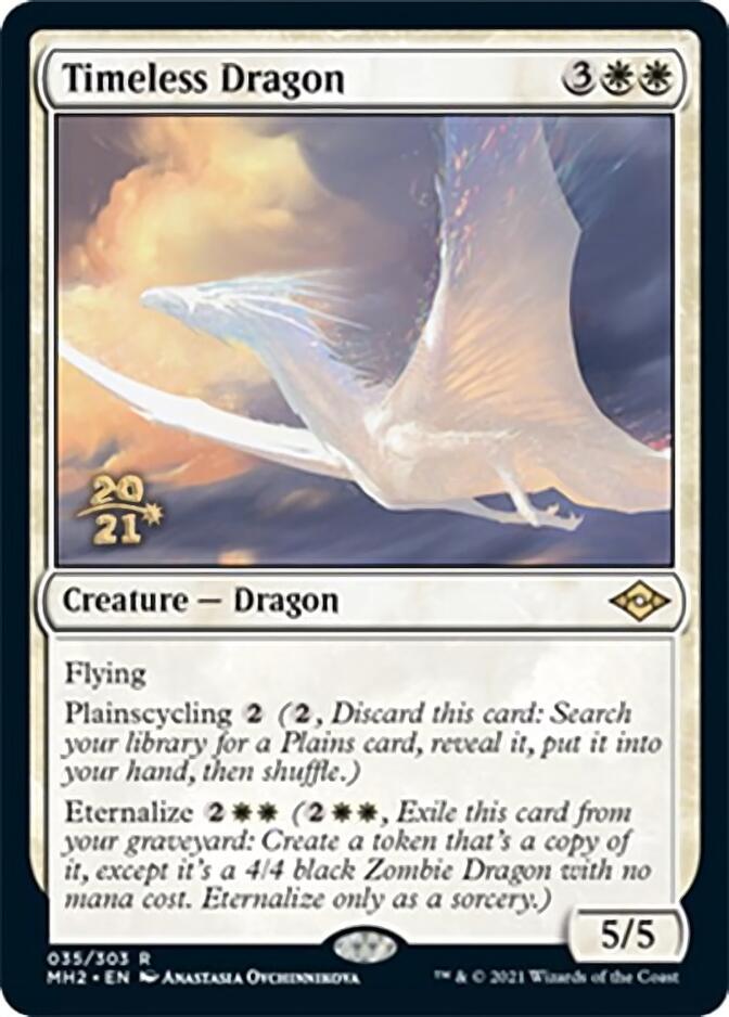 Timeless Dragon [Modern Horizons 2 Prerelease Promos] | Mega City Incorporated