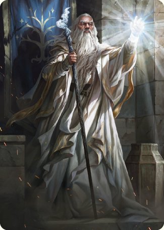 Gandalf the White Art Card [The Lord of the Rings: Tales of Middle-earth Art Series] | Mega City Incorporated