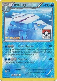 Avalugg (31/106) (League Promo 1st Place) [XY: Flashfire] | Mega City Incorporated