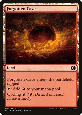 Forgotten Cave [Duel Decks: Merfolk vs. Goblins] | Mega City Incorporated
