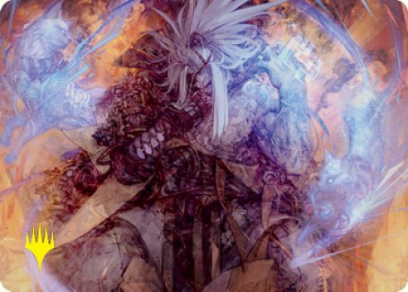 Satoru Umezawa 2 Art Card (Gold-Stamped Signature) [Kamigawa: Neon Dynasty Art Series] | Mega City Incorporated