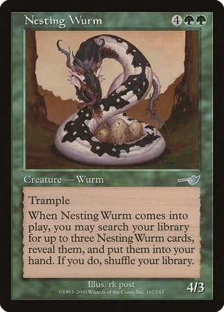 Nesting Wurm [Nemesis] | Mega City Incorporated