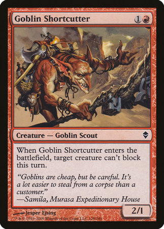 Goblin Shortcutter [Zendikar] | Mega City Incorporated